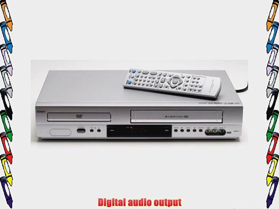 Allegro ABV511 Progressive Scan DVD-VCR Combo