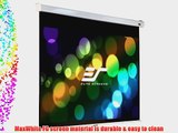 Elite Screens 100 Inch 4:3 Manual Pro Slow Retract Projection Screen (60Hx80W)