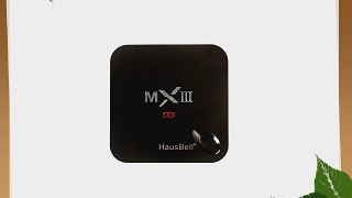 Hausbell ? Google Android 4.4.2 Quad Core TV BoxXBMC Midnight MXIII1G RAM 8G ROMDual ARM Cortex