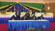 أطراف النزاع بجنوب السودان توقع اتفاقا بتنزانيا