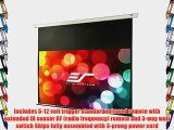 Elite Screens VMAX135XWH2-E24 VMAX2 Electric Projector Screen (135 inch Diagonal 16:9 Ratio