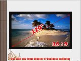 Antra 120 16:9 Fixed Projector Projection Screen Matte White