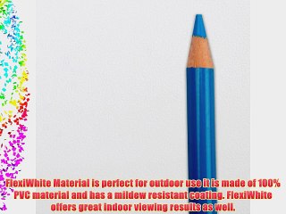 Carl's FlexiWhite Projector Screen Material White Gain 1.1 (16:9 | 49x86 | 98-in | Folded)