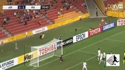 أهداف مباراة الاردن والعراق 0-1 [2015 - 101 - 12] كأس آسيا HD