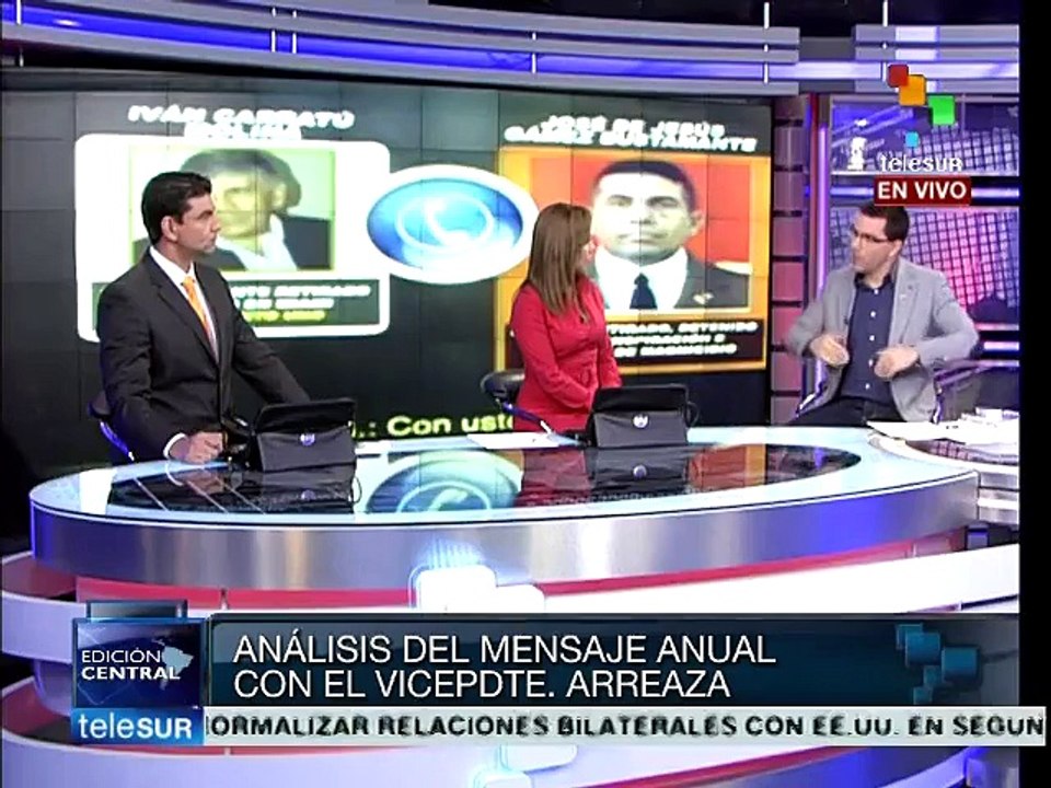 Venezuela: Jorge Arreaza analiza el mensaje anual del pdte. Maduro