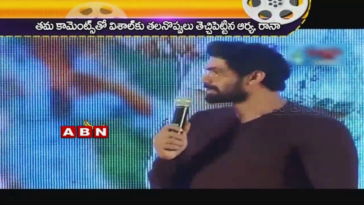 Comments in audio release function troubled Hero Vishal