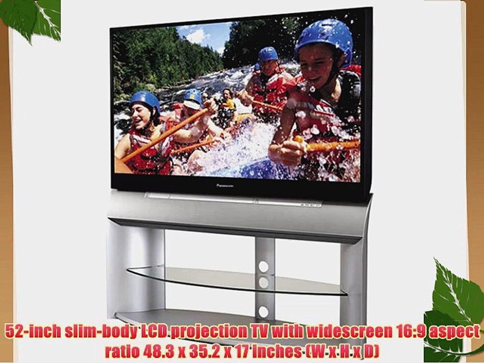 Panasonic PT-52LCX65 52-Inch Widescreen HD-Ready LCD Projection TV 