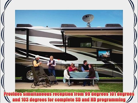 Winegard SK-SWM3 Slimline Automatic Multi-Satellite TV Antenna