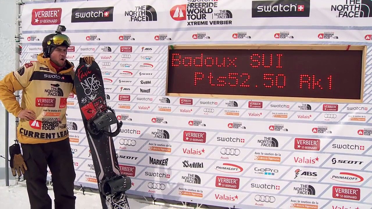 Ralph Backstrom leader de l'épreuve de snowboard 2014