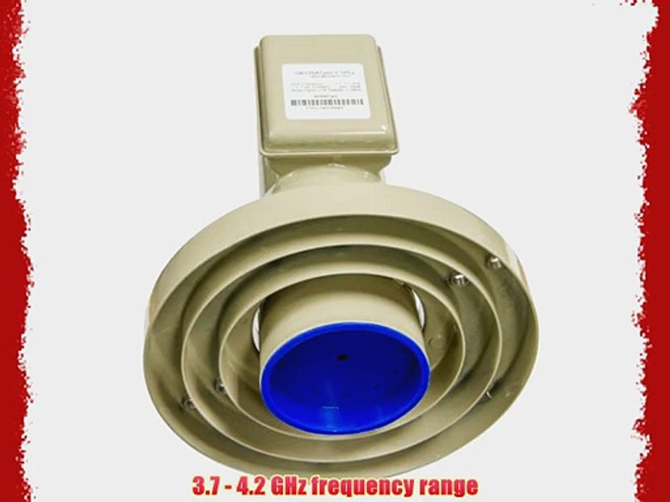 GEOSATpro C1PLL C-Band Phase Lock Loop LNBF