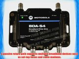 Motorola Signal Booster 4-Port BDA-S4 Cable Modem TV HDTV Amplifier
