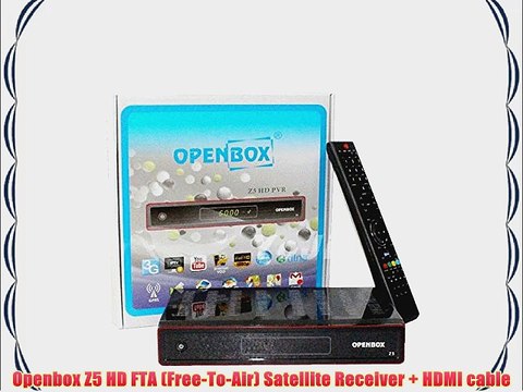 Openbox Z5 HD FTA (Free-To-Air) Satellite Receiver HDMI cable