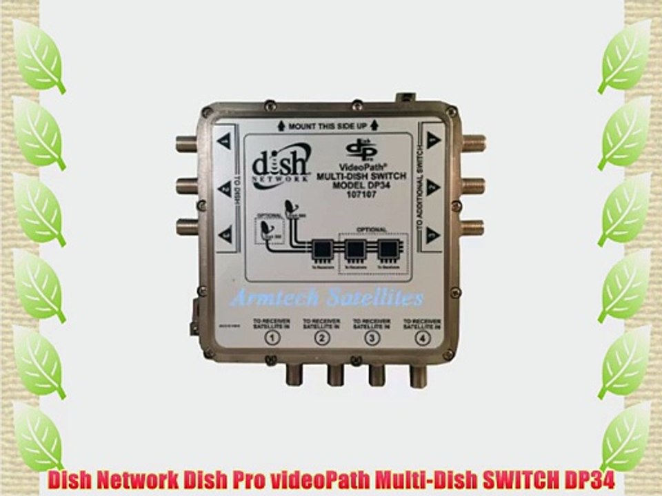 Dish Network Dish Pro videoPath Multi-Dish SWITCH DP34