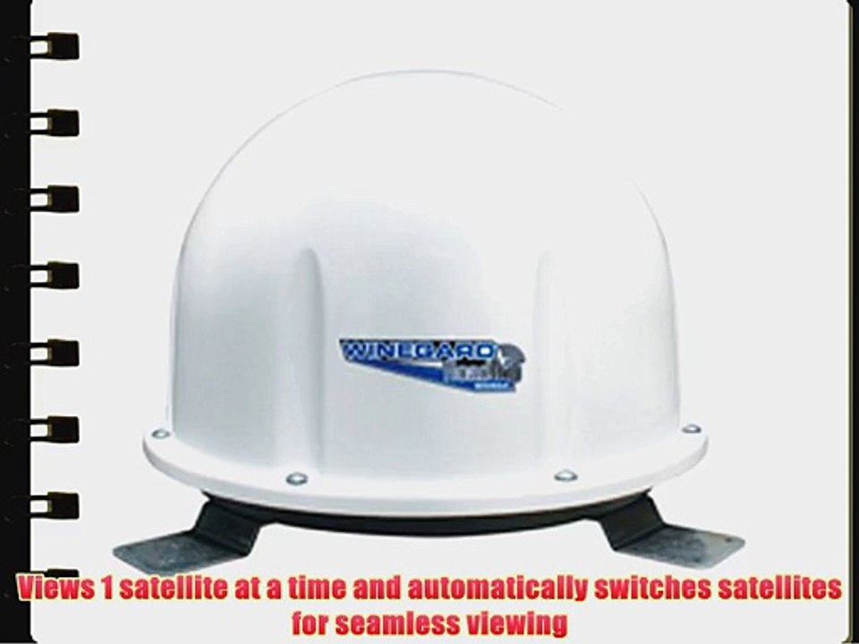 Winegard RT8035T RoadTrip MiniMax Black 15 In-Motion Satellite TV Antenna