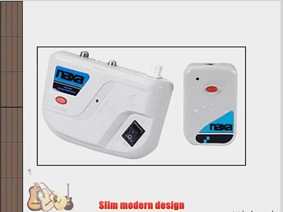 NAXA Electronics NAA-350 High Powered Amplified Motorized Outdoor Antenna Suitable For HDTV