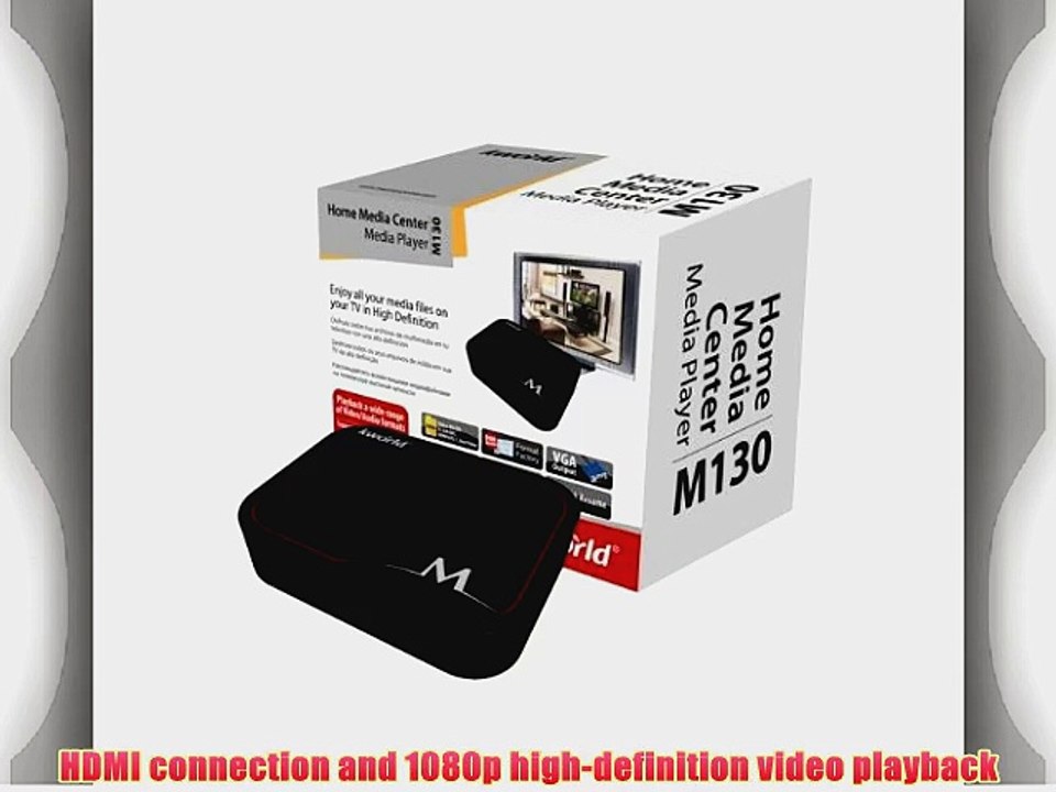 Kworld KW-M130 Network Media Player (Black)