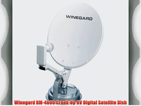 Winegard RM-4600 Crank-Up RV Digital Satellite Dish