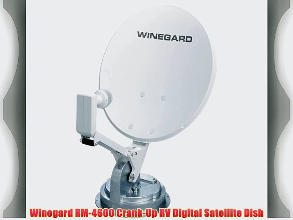 Winegard RM-4600 Crank-Up RV Digital Satellite Dish