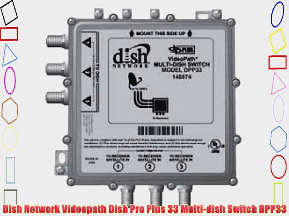 Dish Network Videopath Dish Pro Plus 33 Multi-dish Switch DPP33