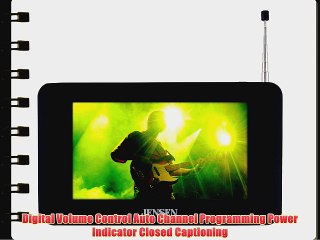 Jensen JDTV-430 4.5-Inches TV Tuner/Receiver - Black