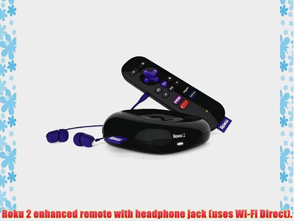 Roku 2 Streaming Player (Black) (Roku 2720R)