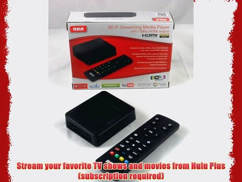 RCA Wi-Fi Streaming Media Player with 1080p HDMI Output - DSB872WR