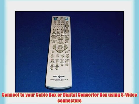 Insignia IS-DVD100121 DVD Recorder VCR Combo