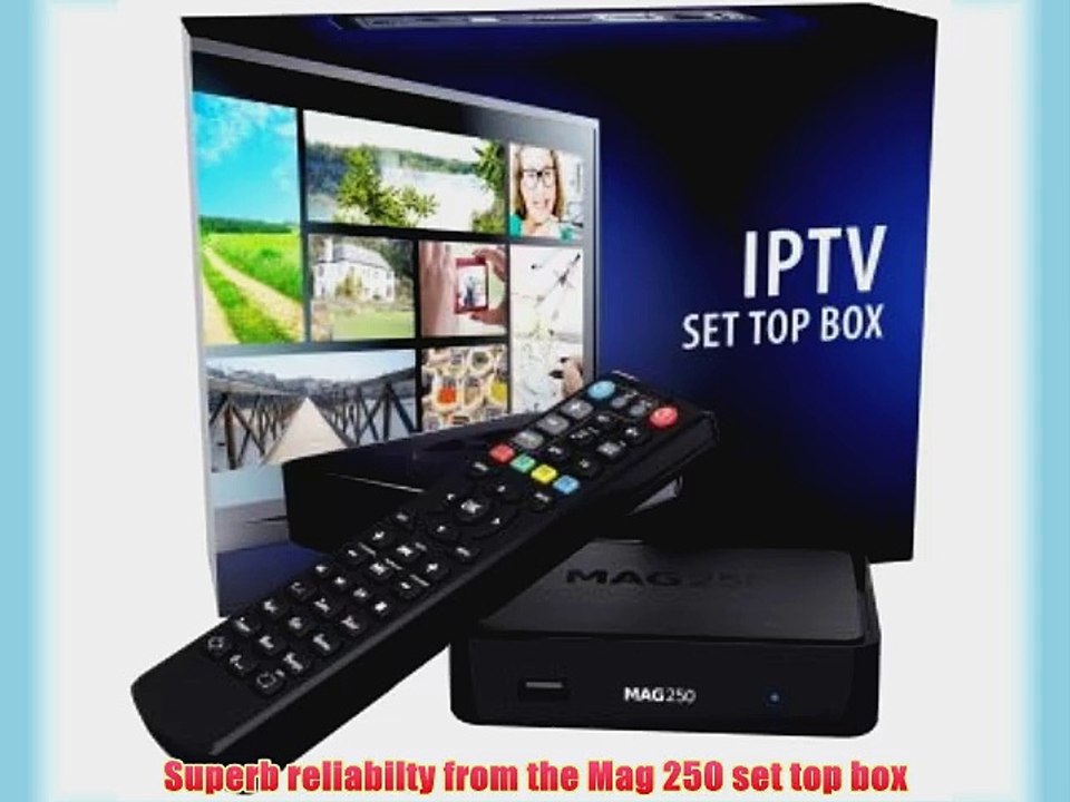 MAG 250 MICRO MPEG 4 HD IPTV set top box