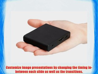HD Media Player for Streaming Movies and Playing Full-Screen Slideshow Presentations Mini Plug-n-Play