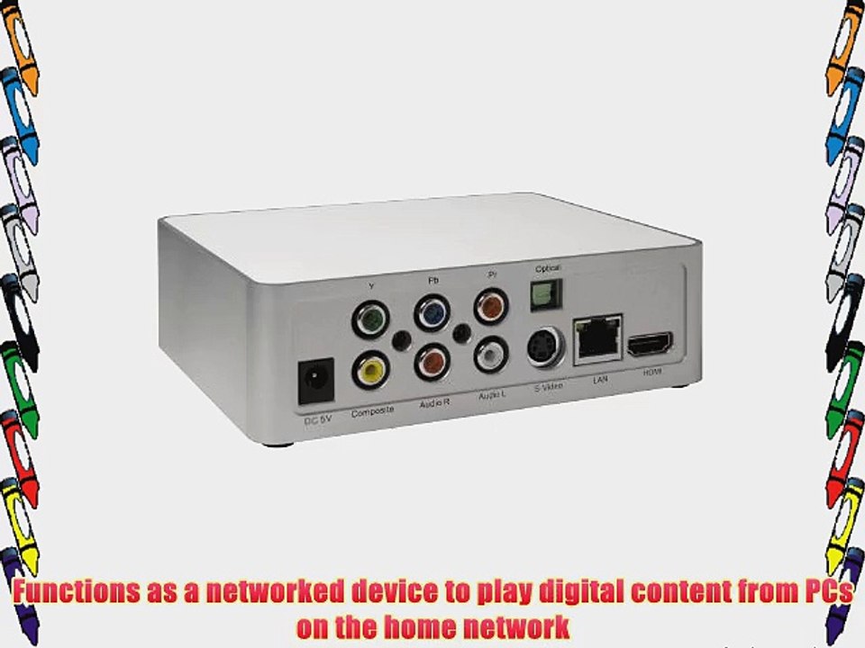 Hauppauge 1340 MediaMVP-HD Digital Media Player
