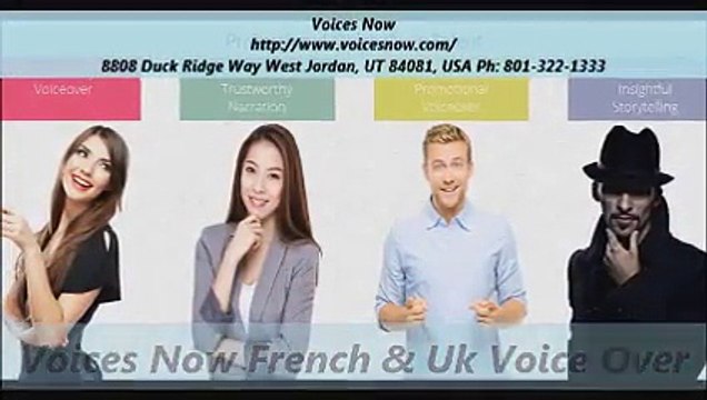 Voices Now French & Uk Voice Over