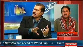 Intensive Fight Between Shahid Latif and Zubair Umar (PMLN) In A Live Show