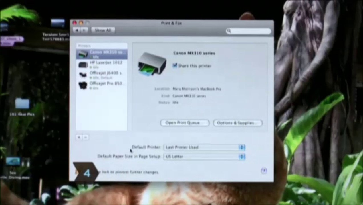 How to Set Your Default Printer on a Mac