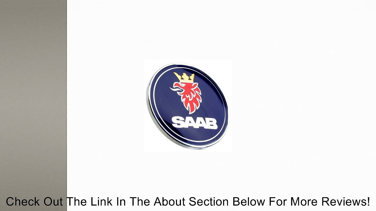 OES Genuine "SAAB" Hood Emblem - 50mm Diameter Review