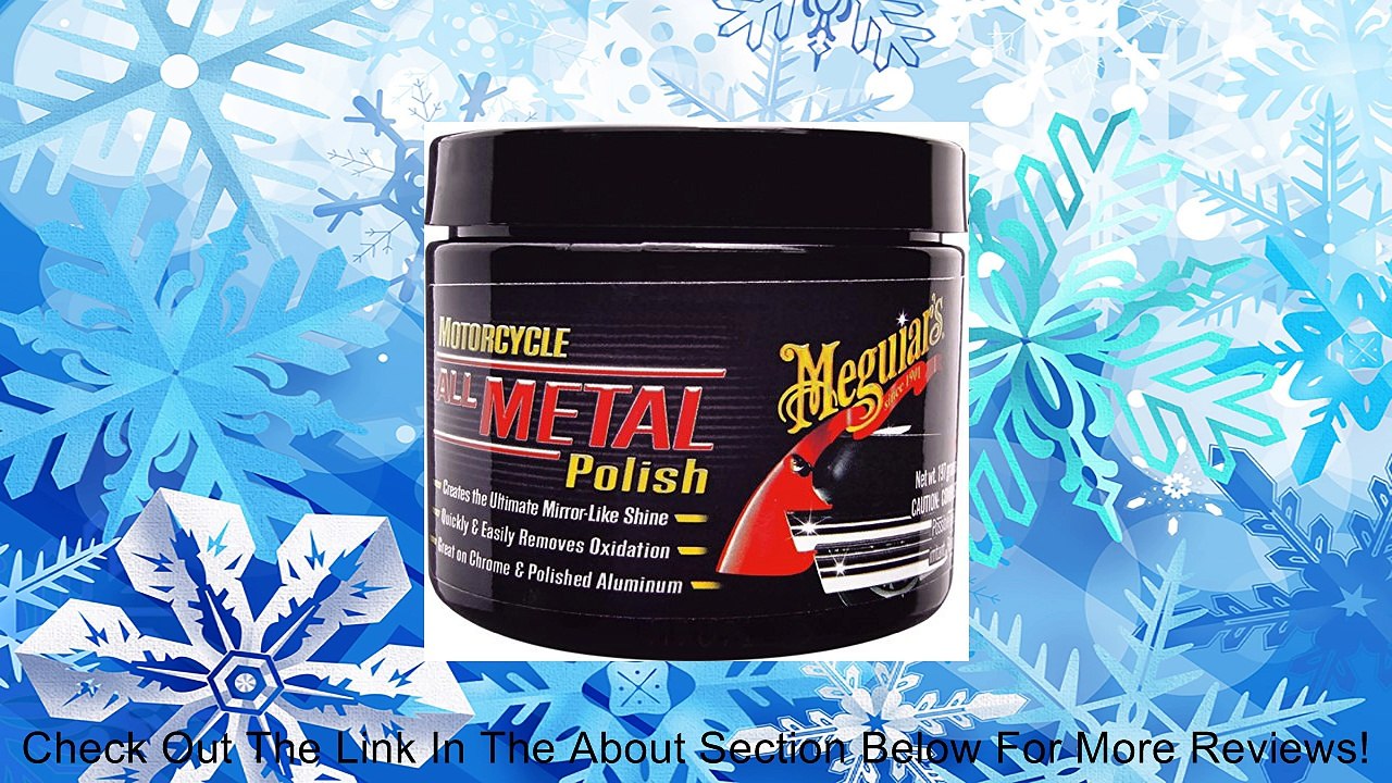 Meguiar's MC20406 Motorcycle All Metal Polish - 6 oz. Review
