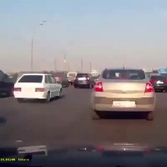 Dunya News-Car Blast On The Road While Driving