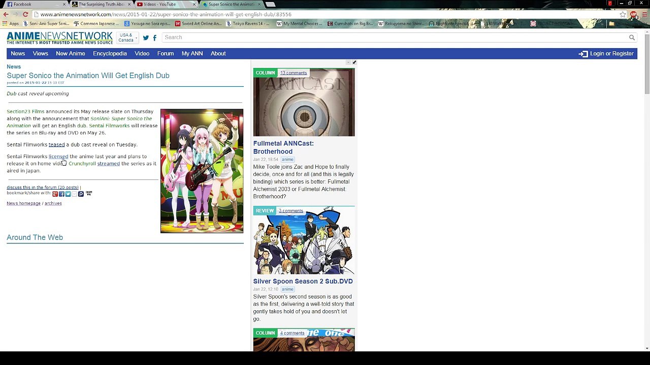 Super Sonico: The Animation Get's English Dub!