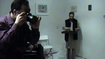 Ehsan Sehgal reading his latest poetry