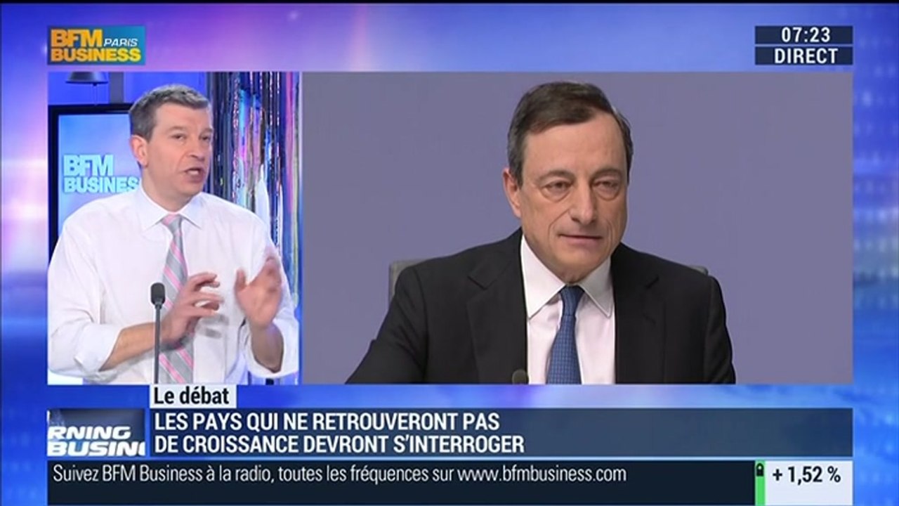 Nicolas Doze: Rachat de 1100 Mds € de dette par la BCE: "Tout s'est passé comme prévu" - 23/01