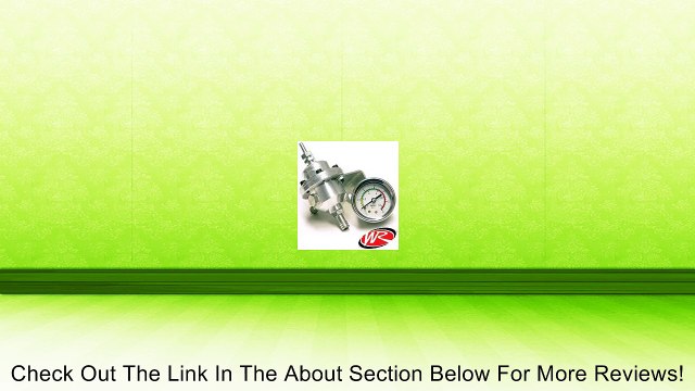 Weapon-R 958-111-105 Adjustable Fuel Pressure Regulator Gauge Review