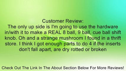 Bell Automotive 22-1-36704-8 8-Ball Shift Knob Review