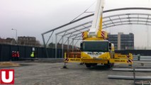 La nouvelle patinoire de Reims sort de terre