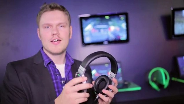 Razer CES 2014 - Concept Project Christine & I try on Kraken Forged