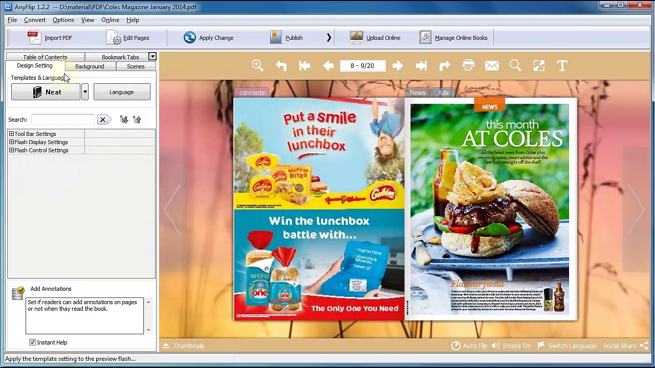 Add Your Favorite Page as Bookmark Tabs on Page Flip Book