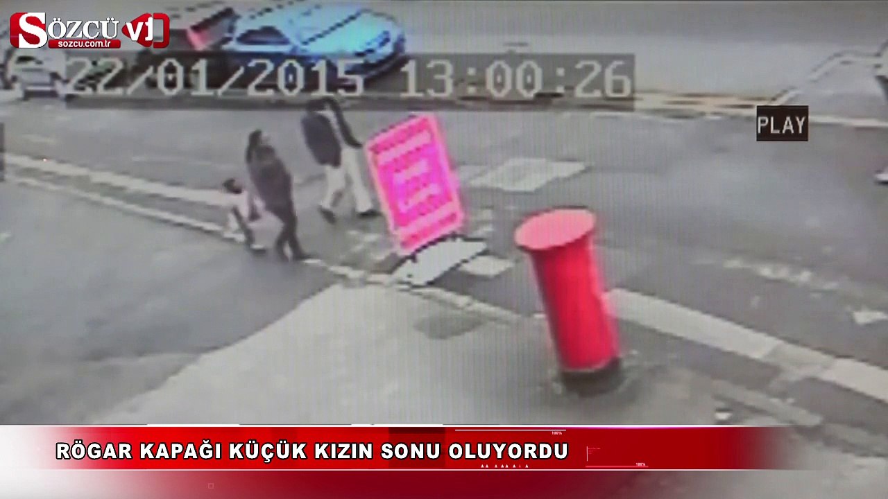 Rögar kapağı küçük kızın sonu oluyordu