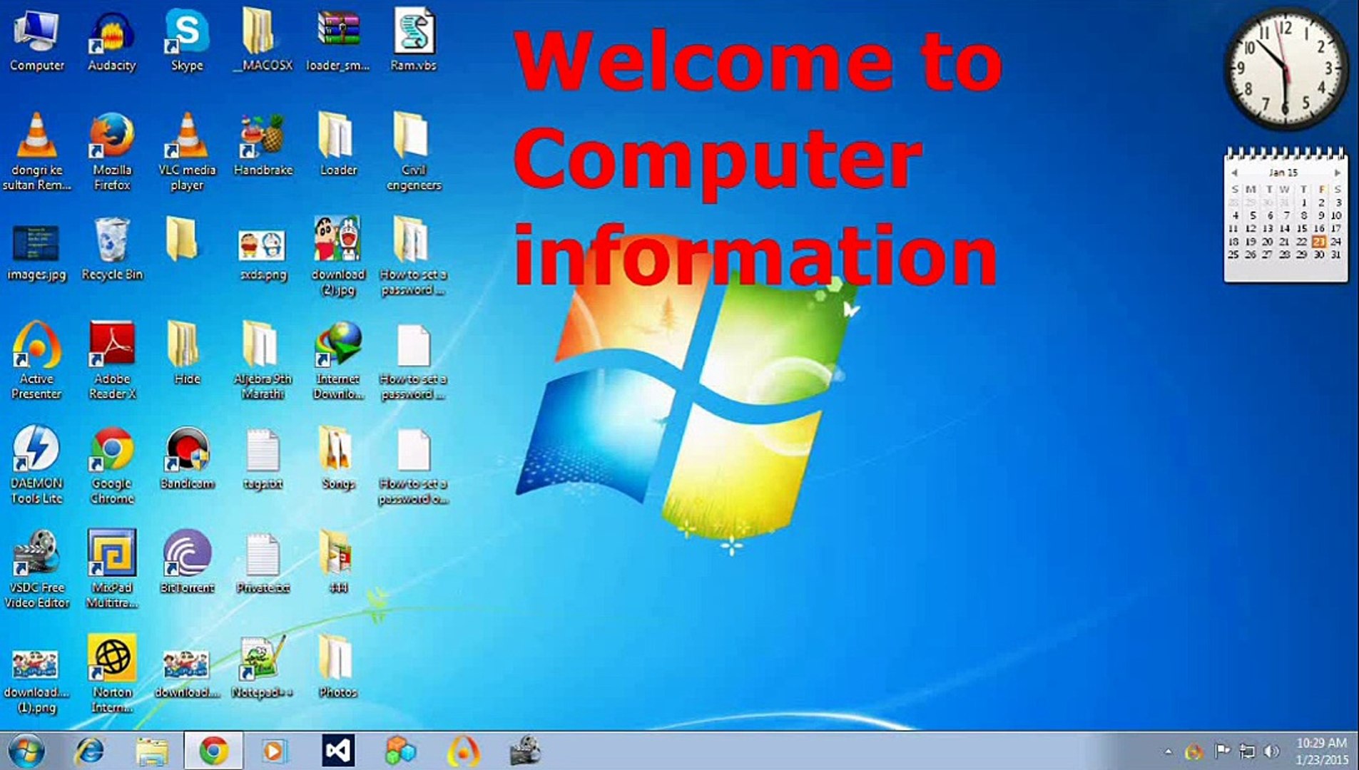 How to set a password on windows 7