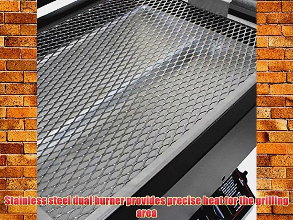 Phoenix Grill Sd Stainless Steel Propane Gas Grill Head On Stainless Steel Pedestal Cart