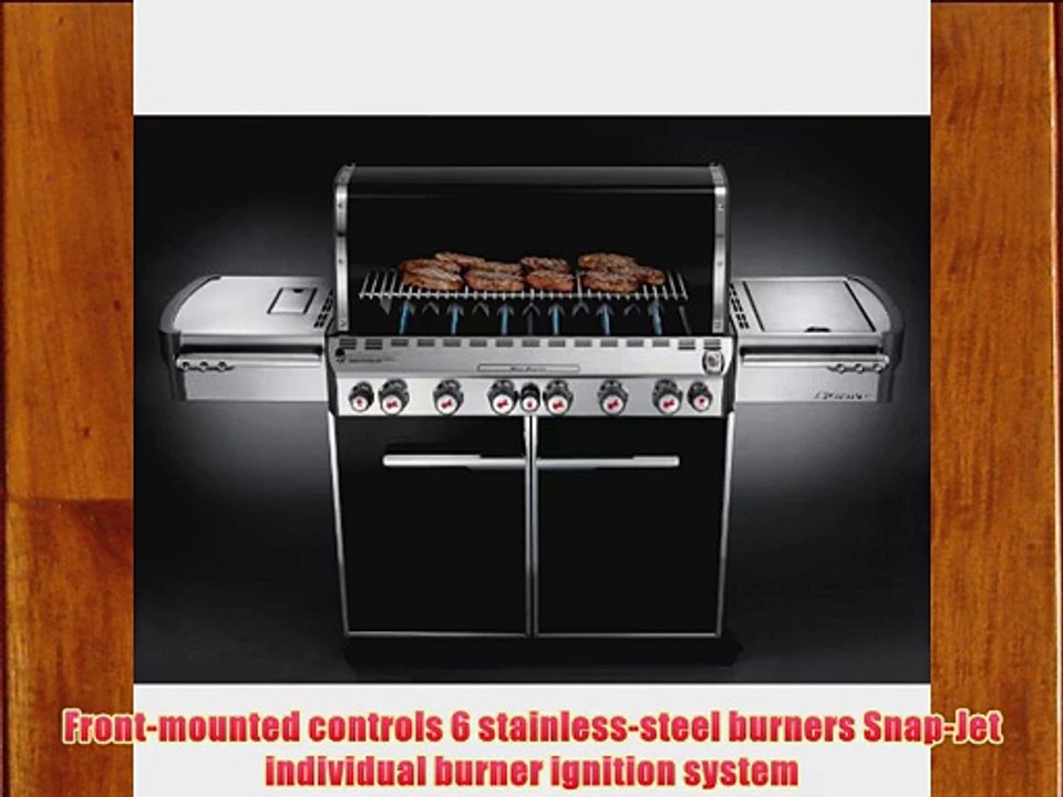 Weber Summit 7371001 E-670 769-Square-Inch 60800-BTU Liquid-Propane Gas Grill Black