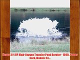 Kasco 3/4 HP High-Oxygen Transfer Pond Aerator - 100ft. Power Cord Model# F3...