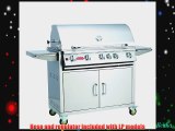 Bull Outdoor Products BBQ 55000 Brahma 90000 BTU Grill with Cart Liquid Propane